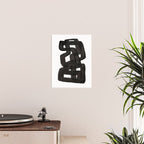 'Boulder' Mid Century Modern Fun Abstract Shapes  Poster Gallery Image 2