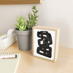 'Boulder' Mid Century Modern Fun Abstract Shapes  Mini Art Print Gallery Image 2