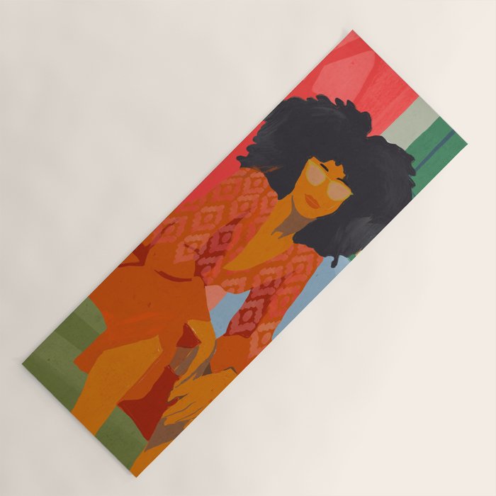 Summer vibes Yoga Mat Gallery Image 1