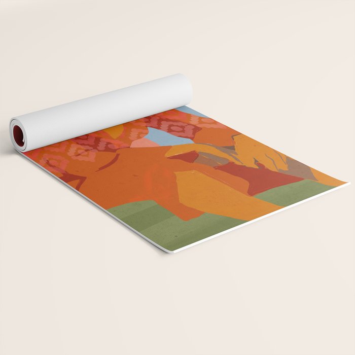 Summer vibes Yoga Mat Gallery Image 2