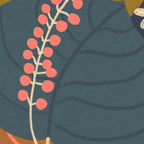 Leaves and moth Coffee Mug Gallery Image 2