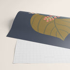 Leaves and moth Wrapping Paper Gallery Image 2