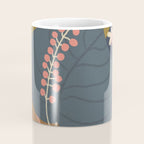 Leaves and moth Coffee Mug Gallery Image 4