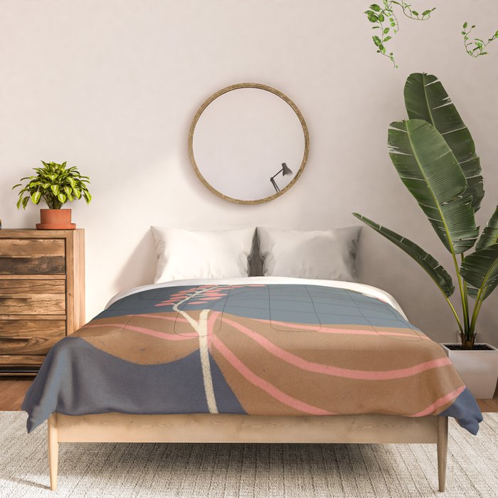Leaves and moth Comforter Gallery Image 3