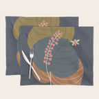 Leaves and moth Placemat Gallery Image 1