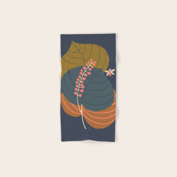 Leaves and moth Towels Gallery Image 1