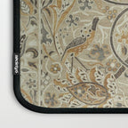 William Morris Vintage Bullerswood Stone Mustard Laptop Sleeve Gallery Image 3
