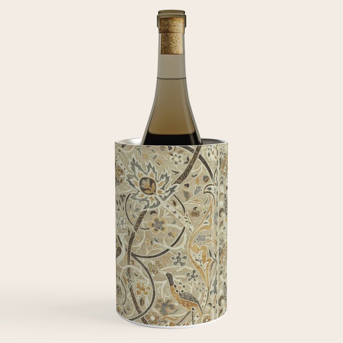 William Morris Vintage Bullerswood Stone Mustard Wine Chiller Gallery Image 3