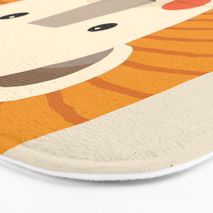 Lion, Animal Portrait Bath Mat Gallery Image 3