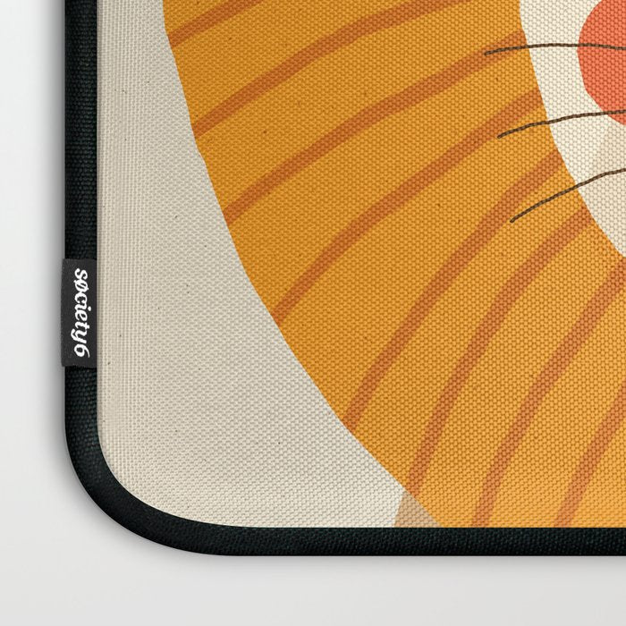 Lion, Animal Portrait Laptop Sleeve Gallery Image 3