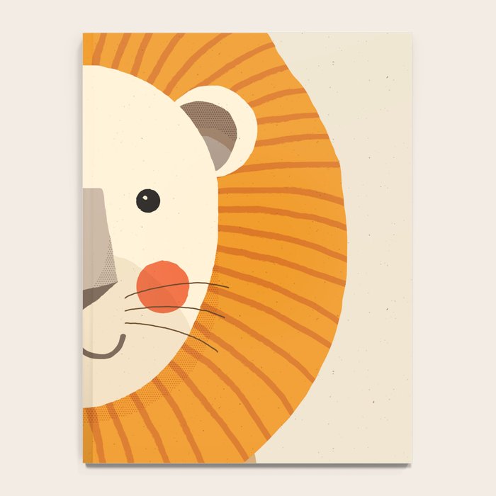 Lion, Animal Portrait Notebook Gallery Image 4