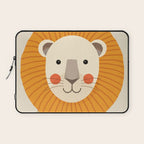 Lion, Animal Portrait Laptop Sleeve Gallery Image 1