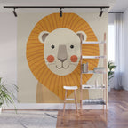 Lion, Animal Portrait Wall Mural Gallery Image 1
