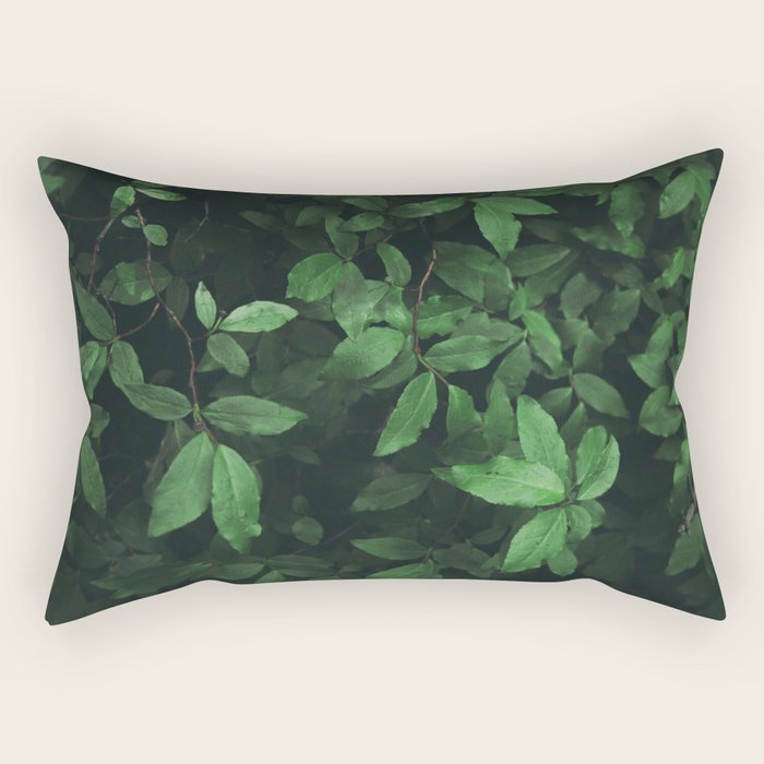 Some Greenery Rectangular Pillow Gallery Image 2