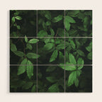 Some Greenery Wood Wall Art Gallery Image 1