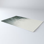 Foggy Pine Trees 3 Rug Gallery Image 3