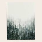 Foggy Pine Trees 3 Poster Gallery Image 4