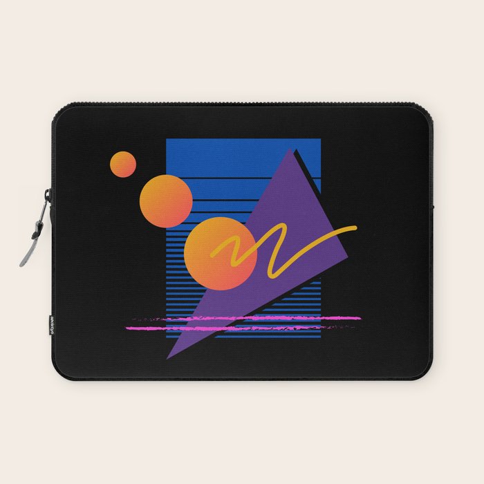 Memphis pattern 112 - 80s / 90s Retro Laptop Sleeve Gallery Image 1