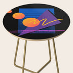 Memphis pattern 112 - 80s / 90s Retro Side Table Gallery Image 2