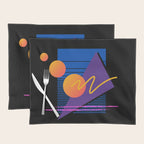 Memphis pattern 112 - 80s / 90s Retro Placemat Gallery Image 1