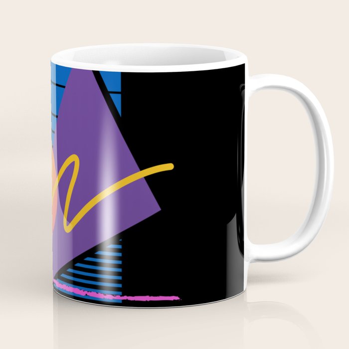 Memphis pattern 112 - 80s / 90s Retro Coffee Mug Gallery Image 1