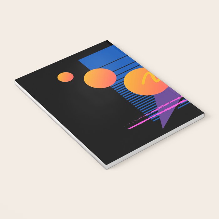 Memphis pattern 112 - 80s / 90s Retro Notebook Gallery Image 3