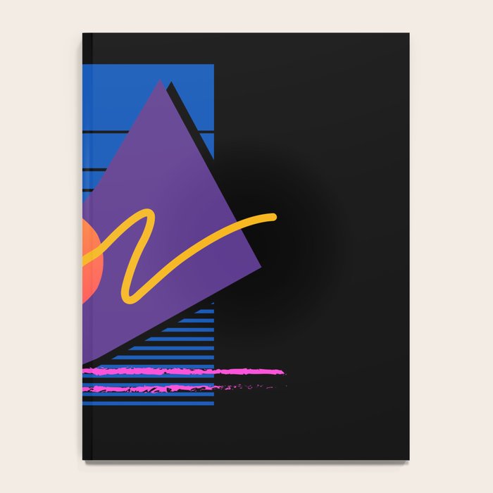 Memphis pattern 112 - 80s / 90s Retro Notebook Gallery Image 4