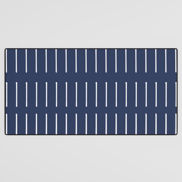 Mudcloth (Navy) Desk Mat Gallery Image 3