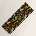 Vintage & Shabby Chic - Autumn Harvest Black Yoga Mat Gallery Image 1