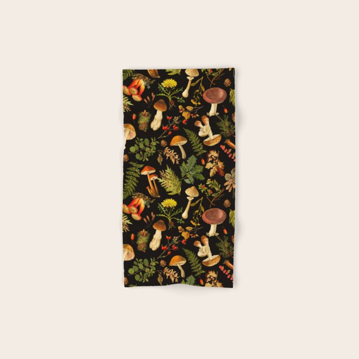 Vintage & Shabby Chic - Autumn Harvest Black Towels Gallery Image 1