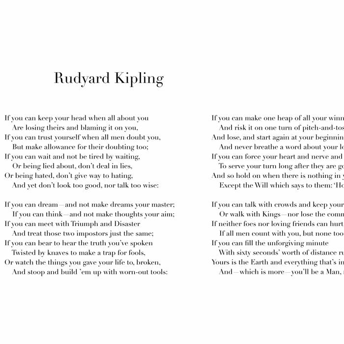 If by Rudyard Kipling Coffee Mug Gallery Image 2