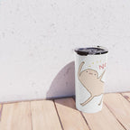 Honest Blob Says No Travel Mug Gallery Image 4