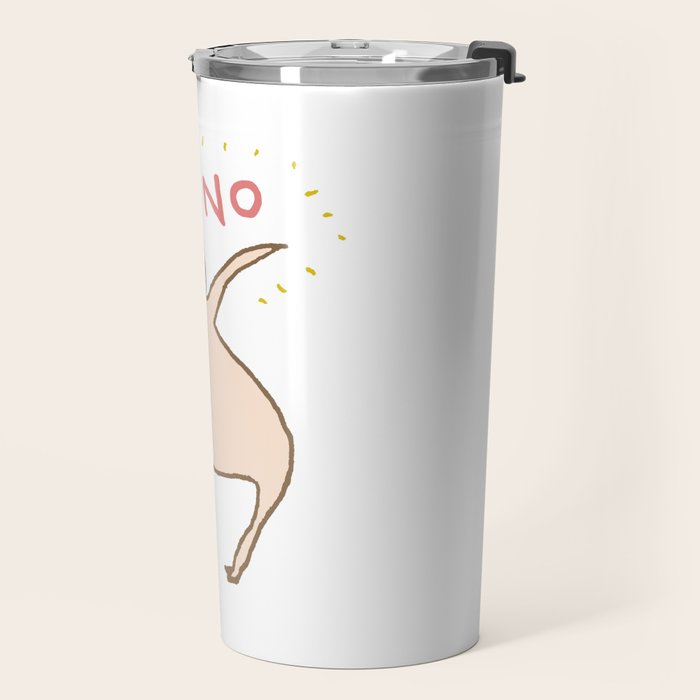 Honest Blob Says No Travel Mug Gallery Image 2