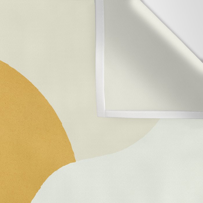 Sunny Island - Gold Blue Wall Tapestry Gallery Image 3