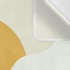 Sunny Island - Gold Blue Wall Tapestry Gallery Image 3