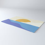 Sunny Island - Gold Blue Rug Gallery Image 3