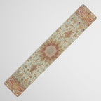 Peach Parsa Antique Persian Carpet Table Runner Gallery Image 3
