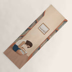 Getting Lost in a Book Yoga Mat Gallery Image 1