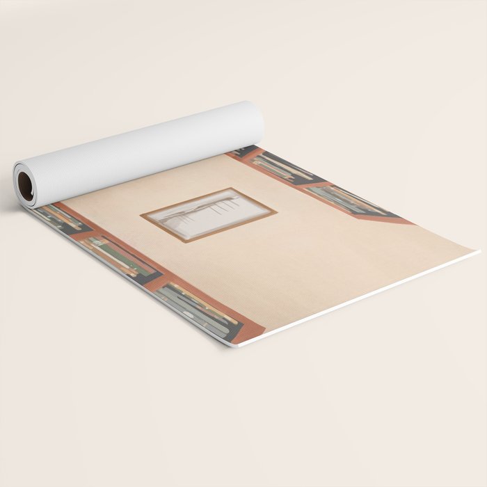 Getting Lost in a Book Yoga Mat Gallery Image 2