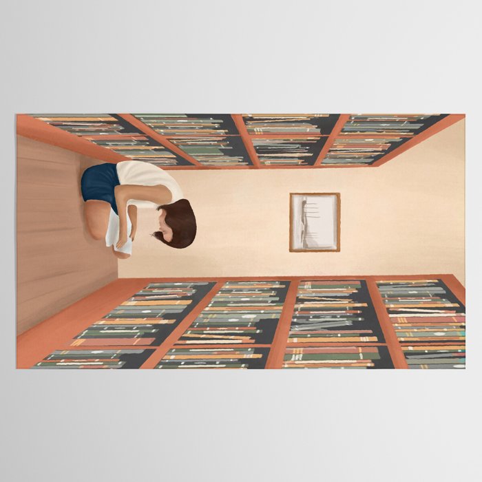 Getting Lost in a Book Tablecloth Gallery Image 2