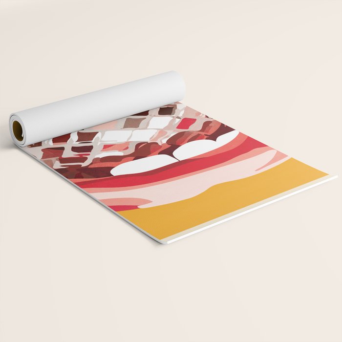 Disco Kiss 4 Yoga Mat Gallery Image 2