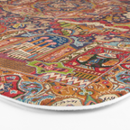 Regal Antique Persian Kashmar Bath Mat Gallery Image 3