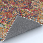 Regal Antique Persian Kashmar Rug Gallery Image 4