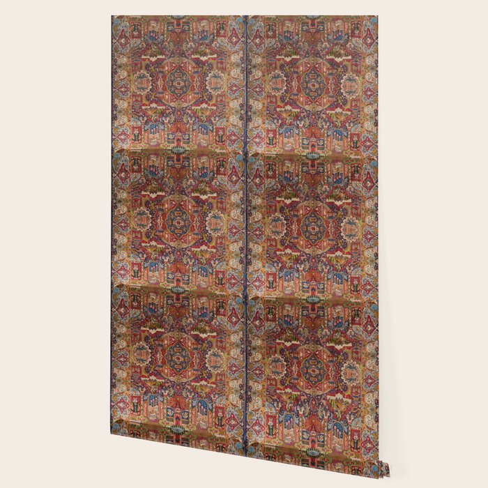 Regal Antique Persian Kashmar Wallpaper Gallery Image 2