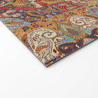 Regal Antique Persian Kashmar Welcome Mat Gallery Image 2
