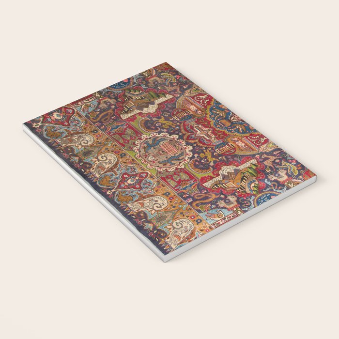 Regal Antique Persian Kashmar Notebook Gallery Image 3
