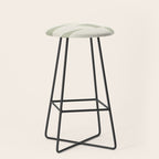 Minimalist Modern Abstract Expressionism in Sage Stool Gallery Image 1