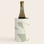 Minimalist Modern Abstract Expressionism in Sage Wine Chiller Gallery Image 1