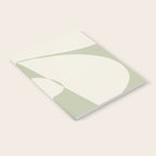 Minimalist Modern Abstract Expressionism in Sage Notebook Gallery Image 2
