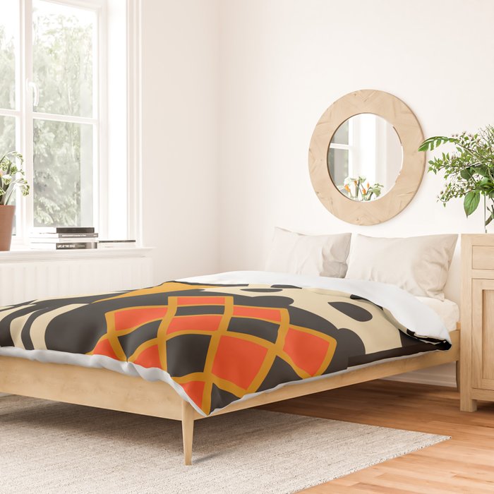 Golden Age Art Decor Duvet Cover Gallery Image 2